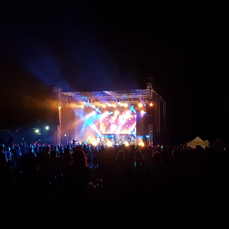 festiwal, scena na festiwalu