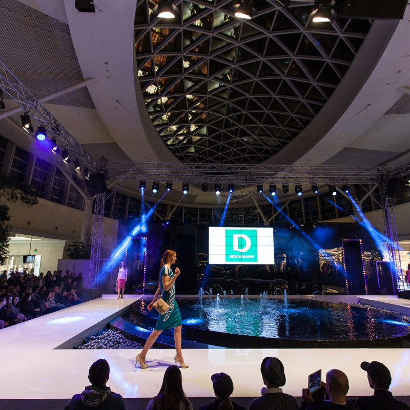 Technika sceniczna – scena HIPS z ekranem LED