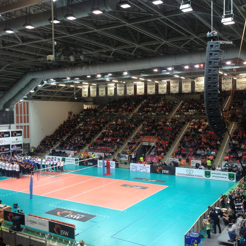 Oświetlenie LED do realizacji imprezy sportowej