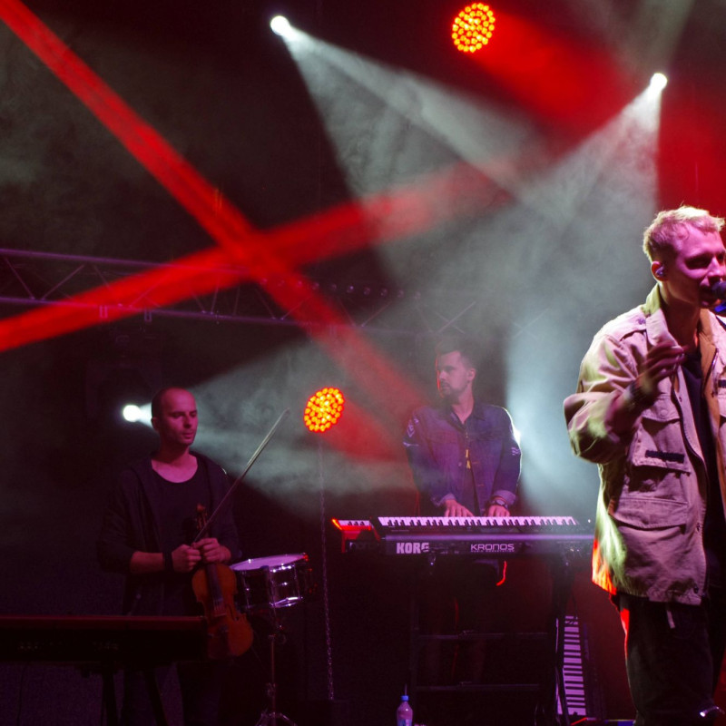 oświetlenie, koncert