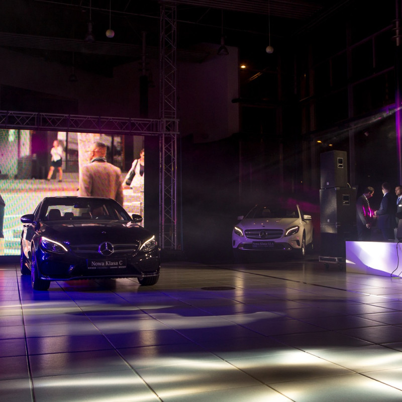 mercedes na scenie